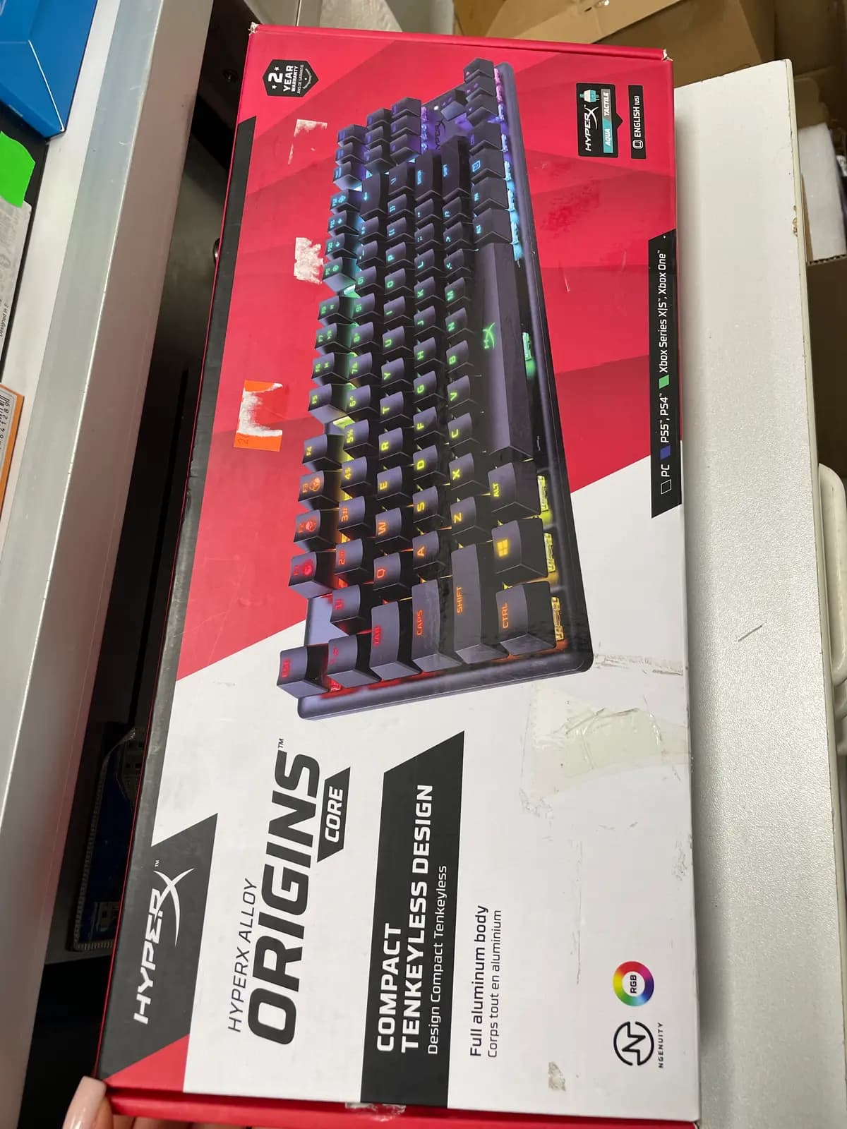 HyperX Alloy Origins Core - Tenkeyless Mechanical Gaming Keyboard
