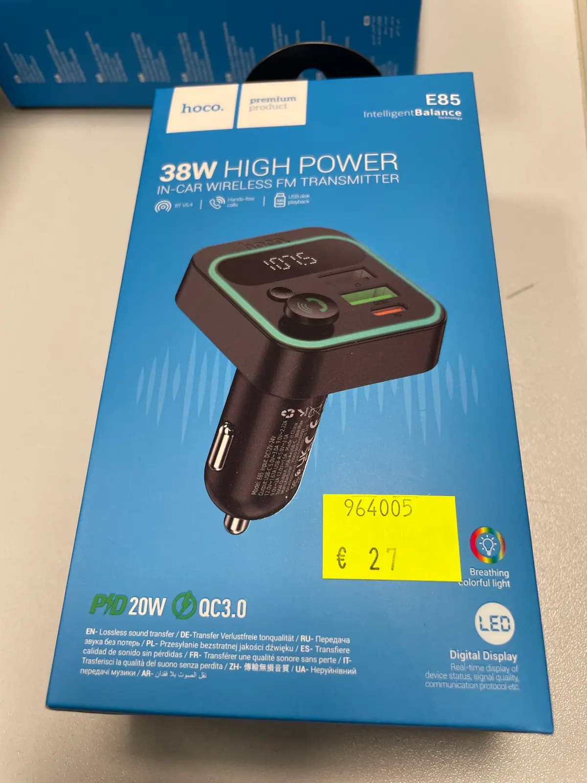 Modulator HOCO E85 Tiger PD20W+QC3.0