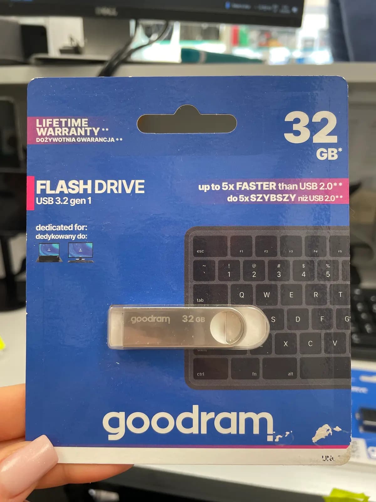 USB memory drive Goodram UNO3 32GB USB 3.2 gen.1