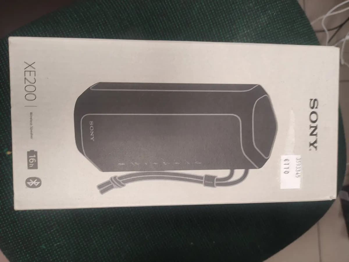Kolonėlė SONY SRS-XE200 Portable