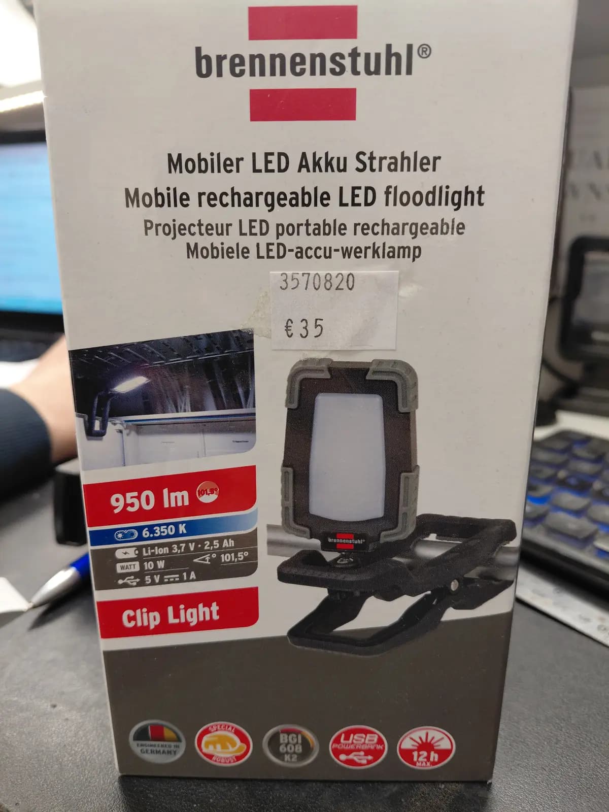 Brennenstuhl mobiler led akku