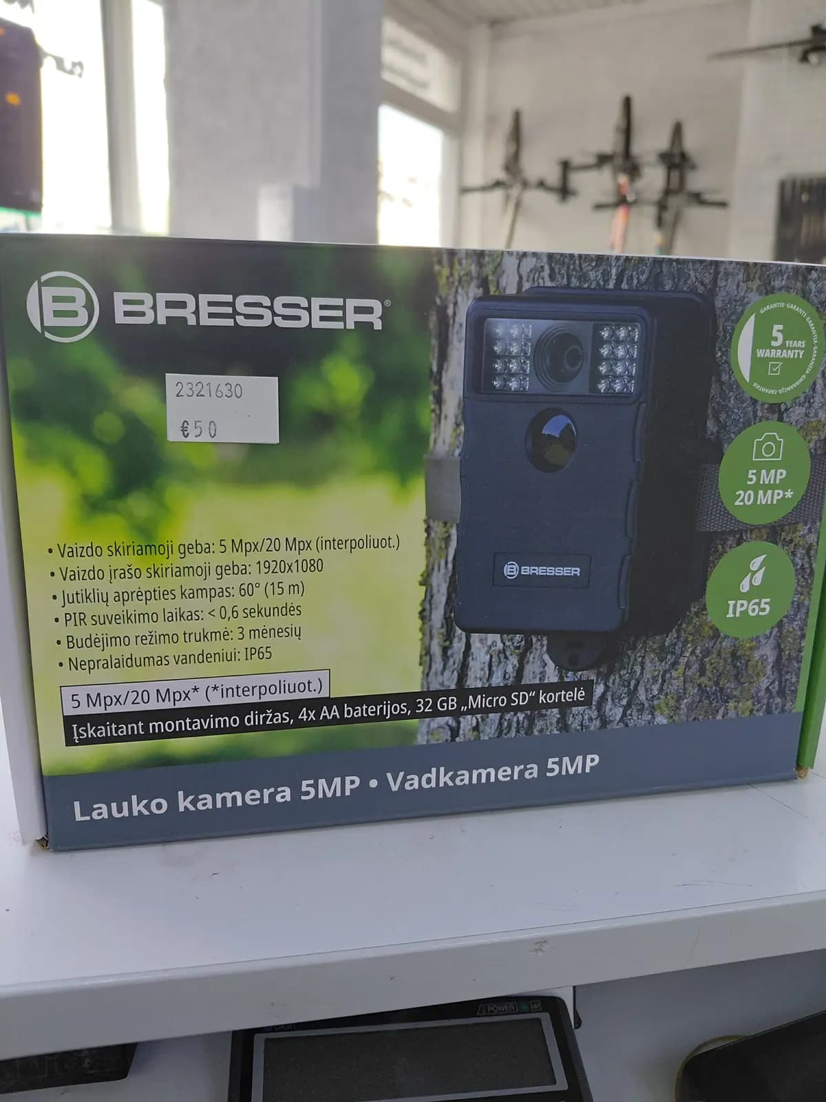 BRESSER 5 MP Full-HD wildlife camera with PIR motion ...
