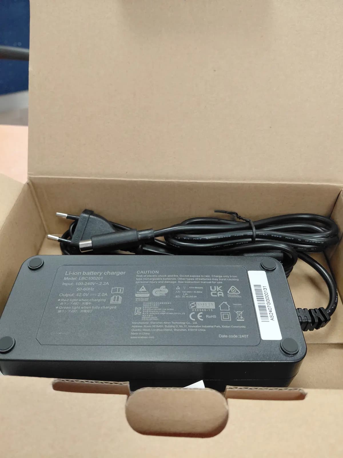 Li-ion battery charger XIAOMI