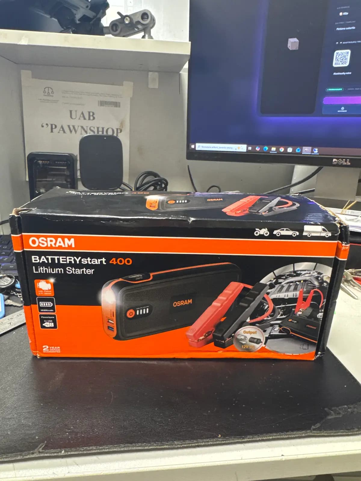 Osram battery start 400 lithium starter
