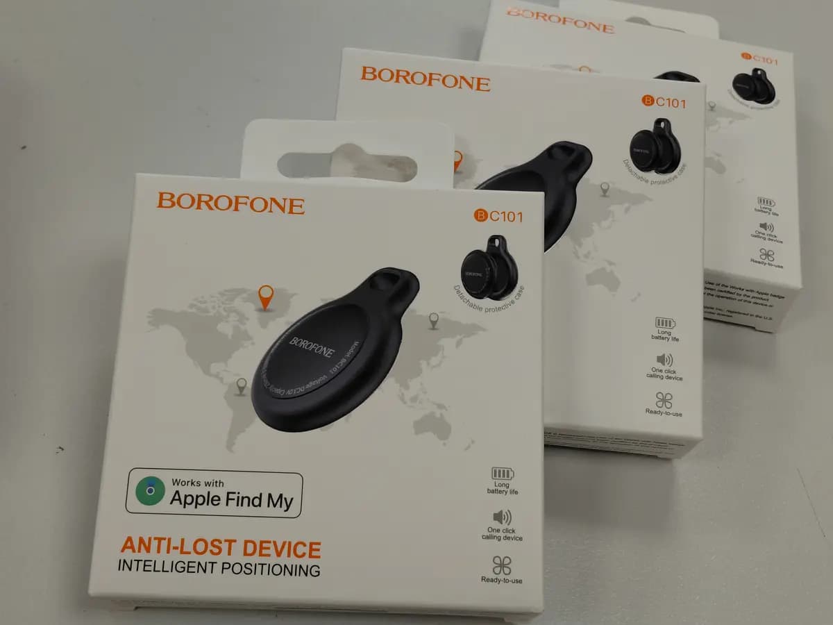Daiktų ieškiklis Borofone BC101 Anti-Lost Device juodas