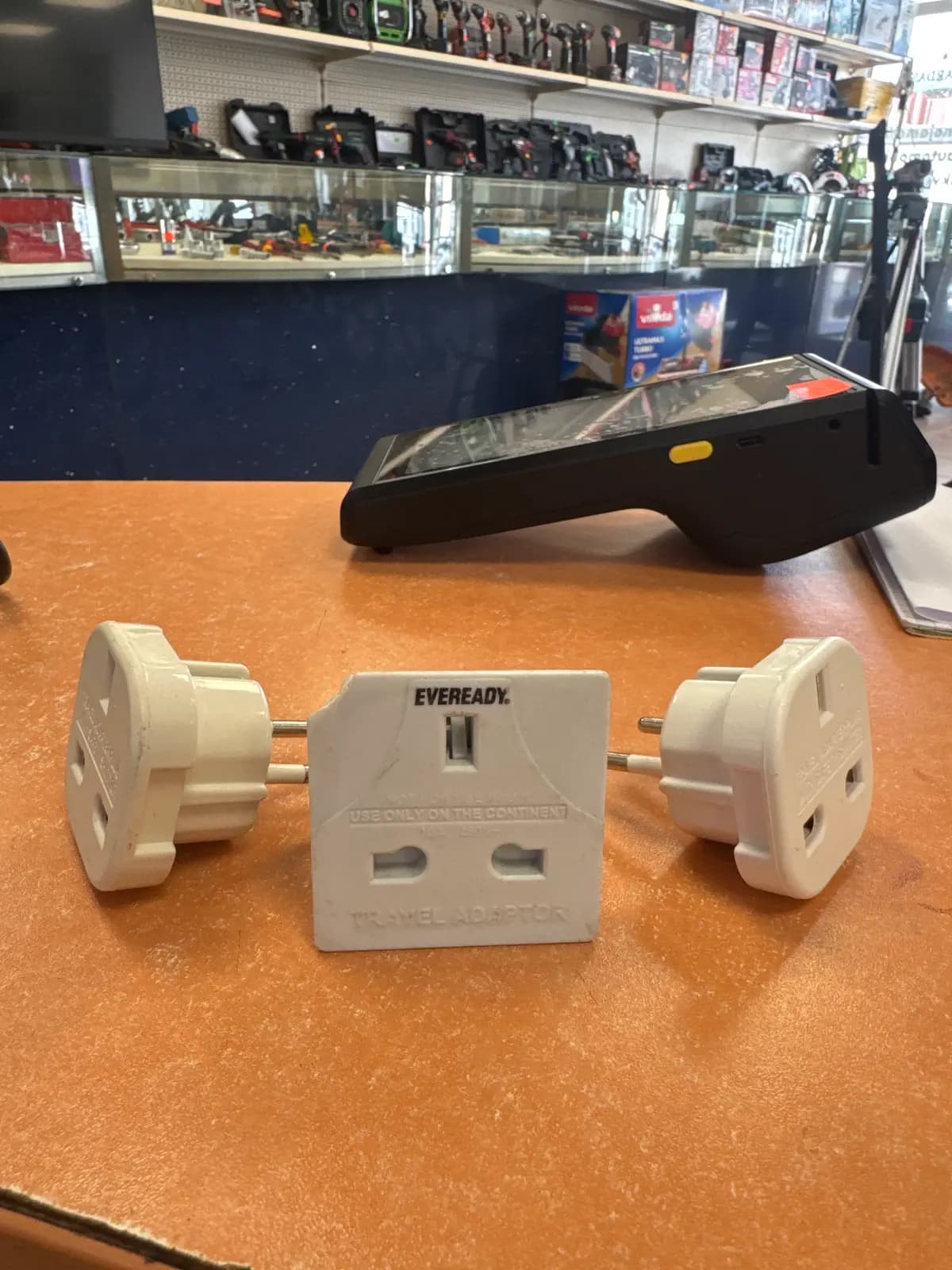 Kištuko adapteris EU → UK