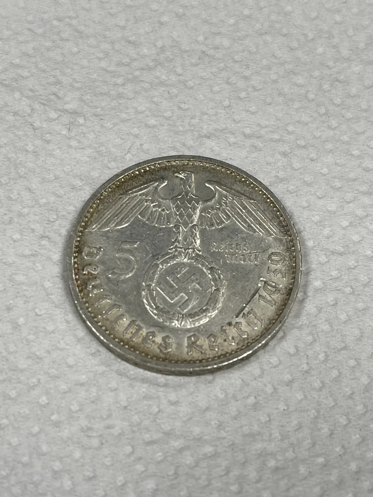 Trečiojo reicho moneta 1939