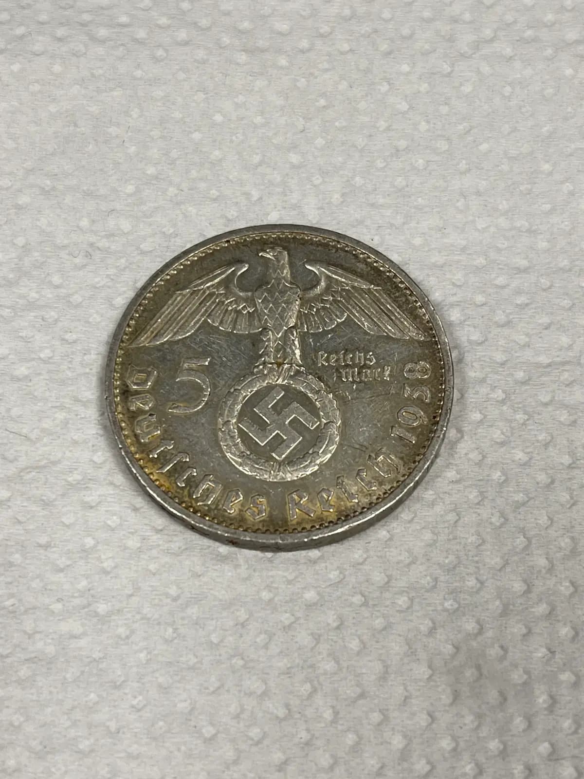 Trečiojo reicho moneta 1938