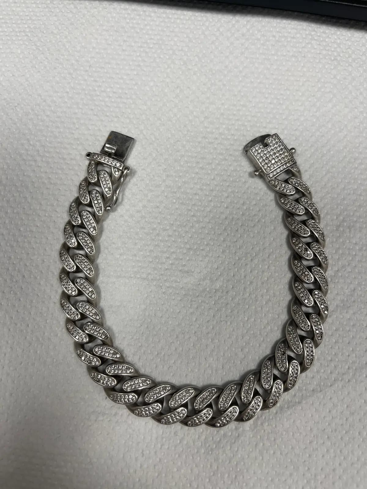 💍 Sidabras 925 - Apiranke su inkrustacija (49.80g)