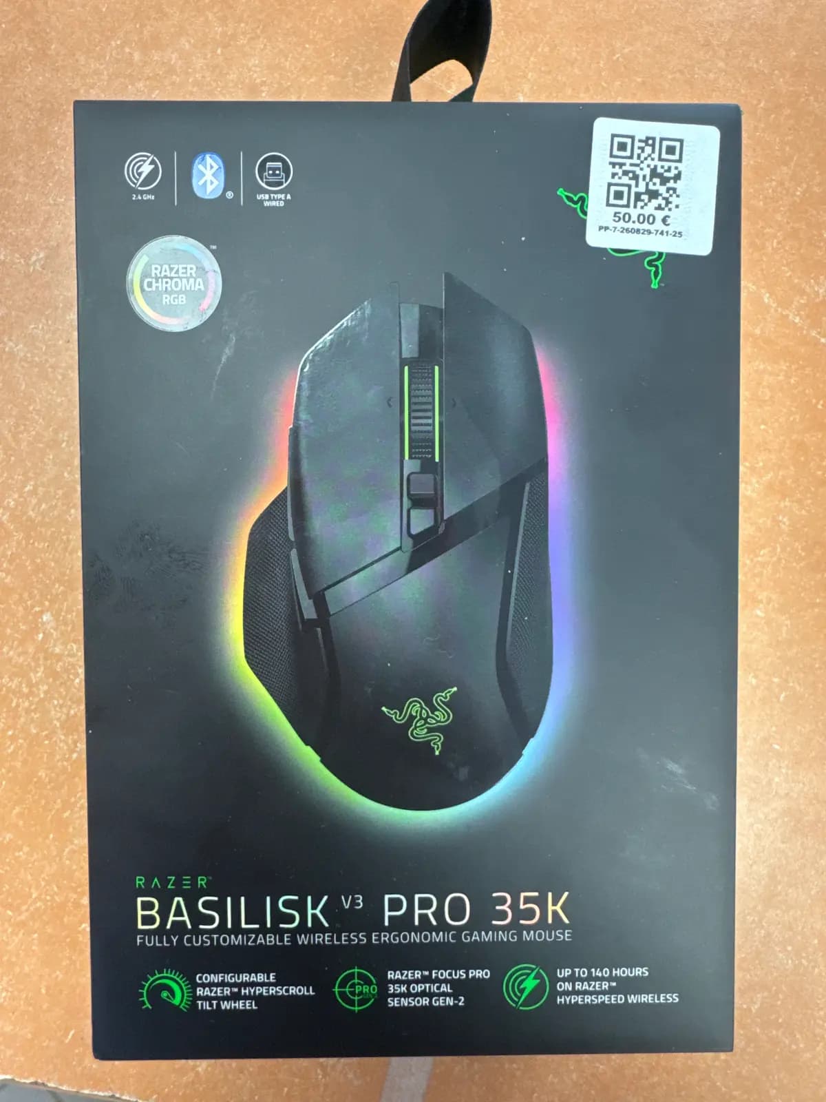 RAZER Basilisk V3 Pro 35K Wireless Gaming Mouse (new)