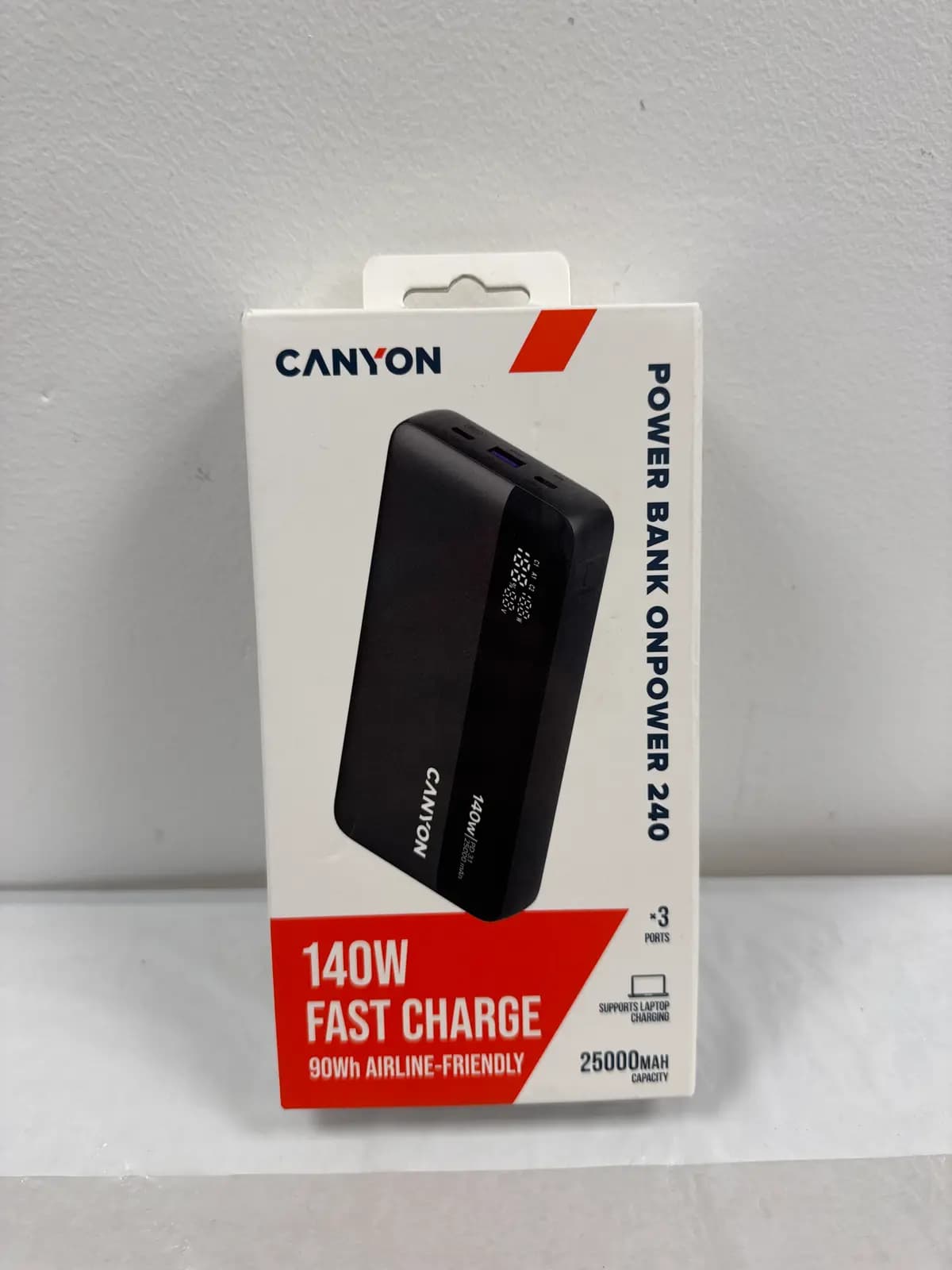 Powerbankas CANYON 140W (new)