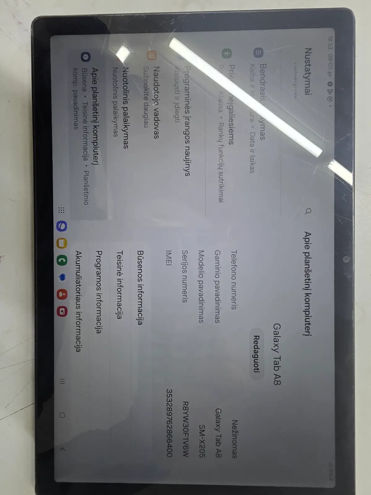 GALAXY TAB A8 10.5 LTE