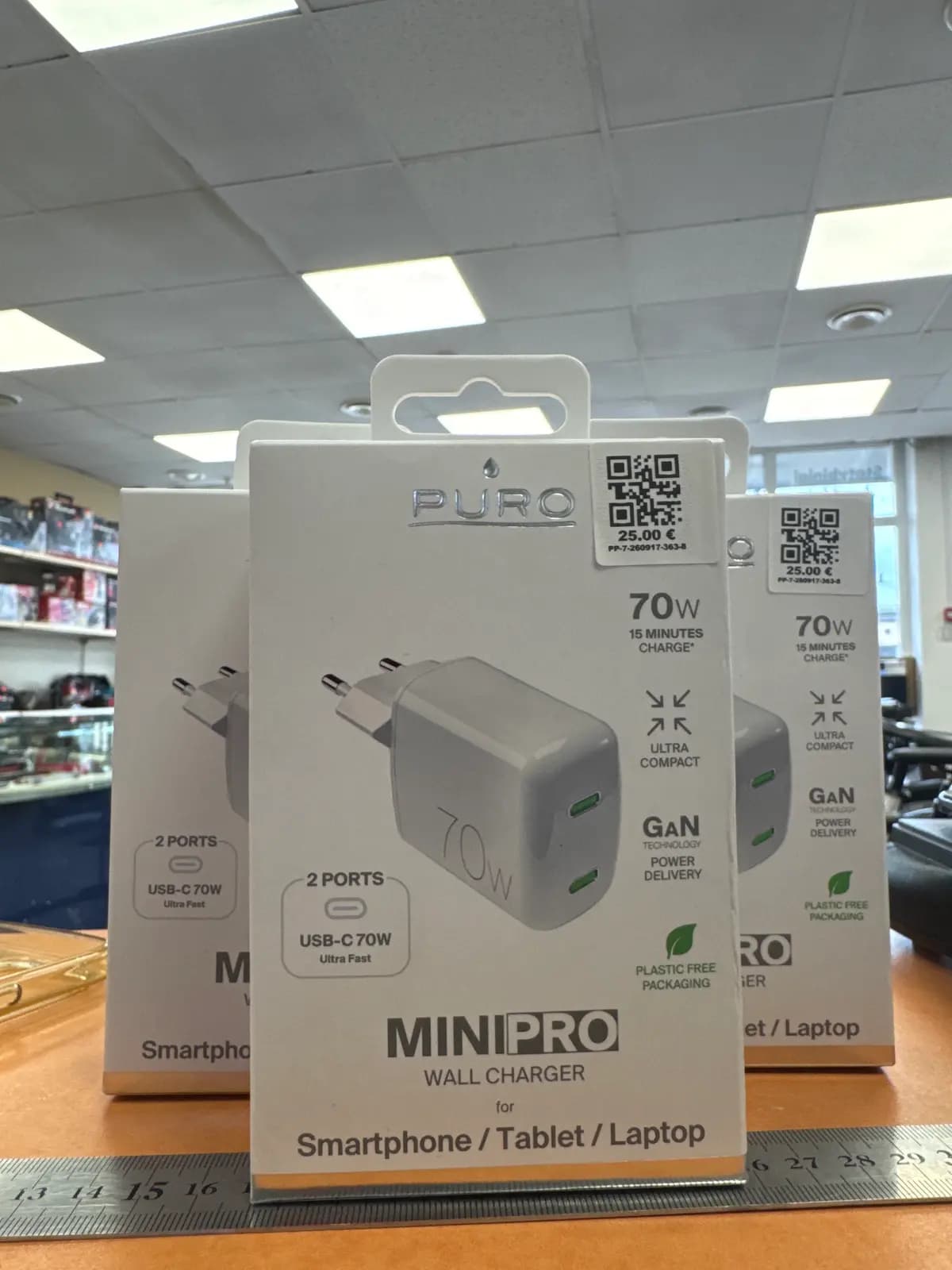 Wall Charger PURO 70W (new)
