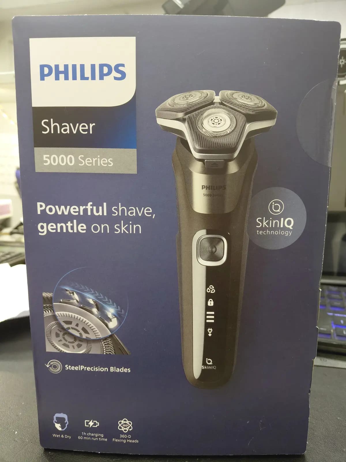 Skutimosi masineles philips shaver 500 series