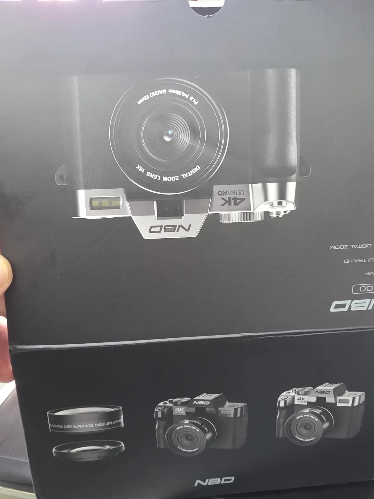 Fotoaparatas NBD S100 (su dežute)