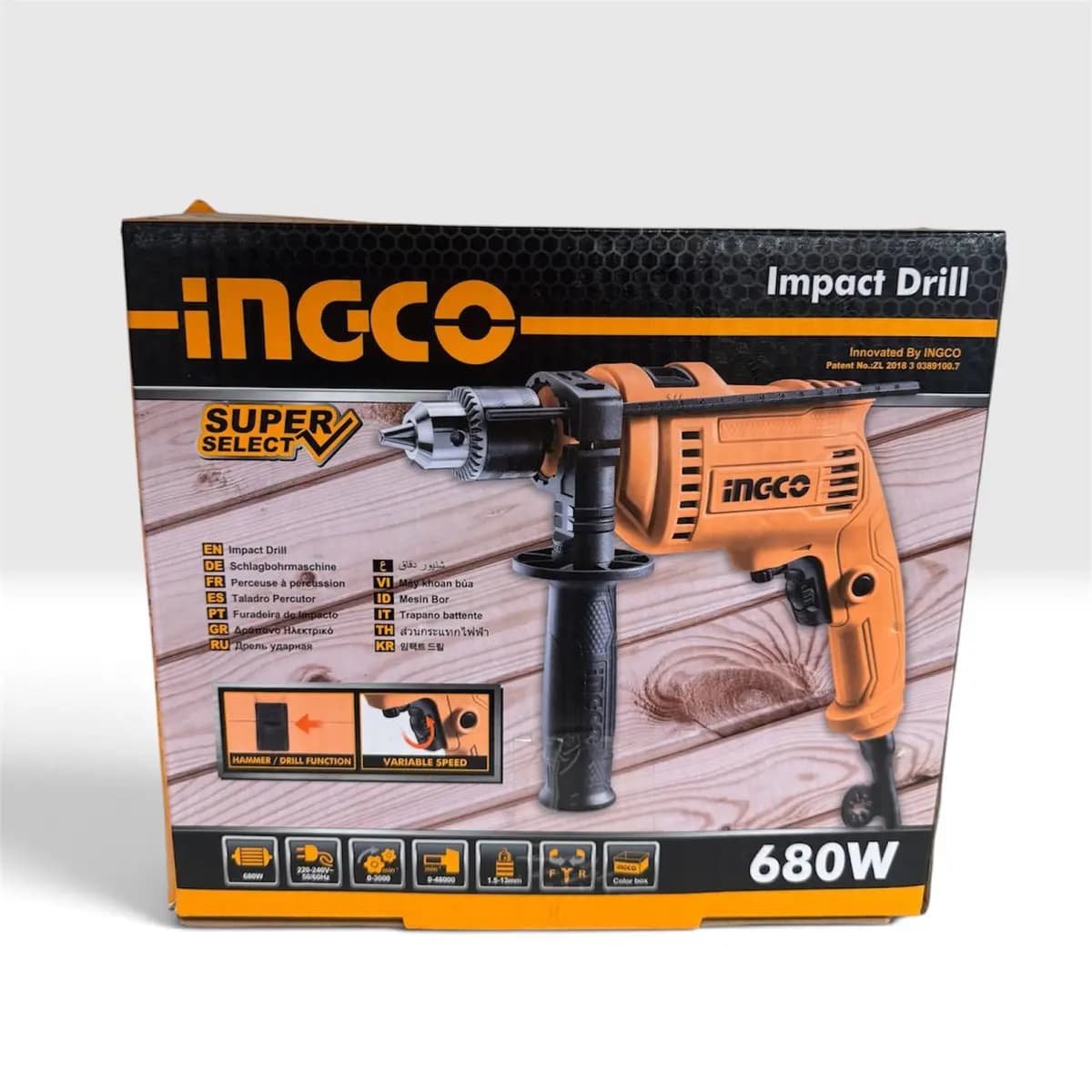 INGCO Impact Drill 680W