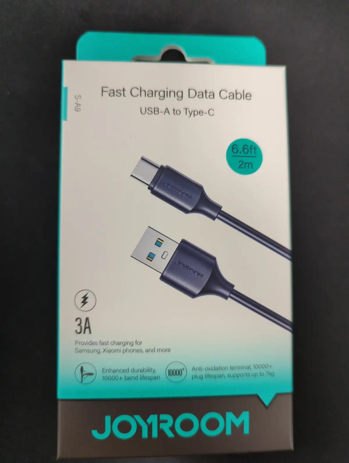 USB kabelis Joyroom S-UC027A9 USB to Type-C 3A 2.0m