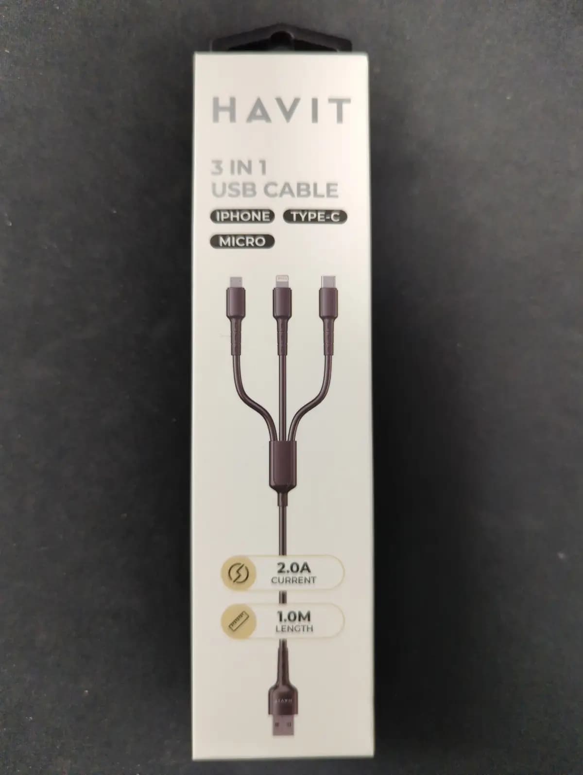 Havit 3 in 3 USB Cable