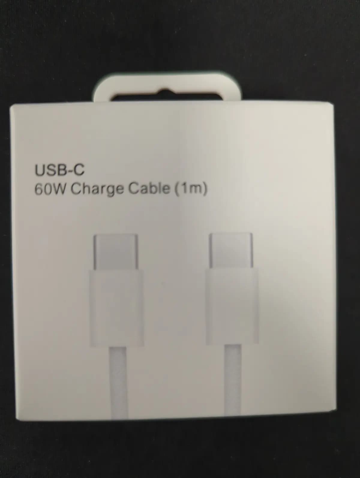 Apple 60 W USB-C įkrovimo laidas (1 m)