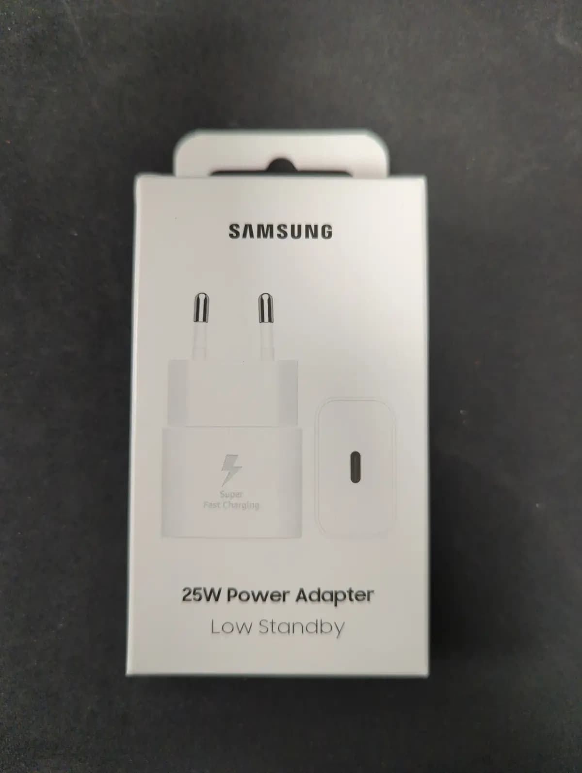 Adapteris Samsung 25W USB Type-C, baltas