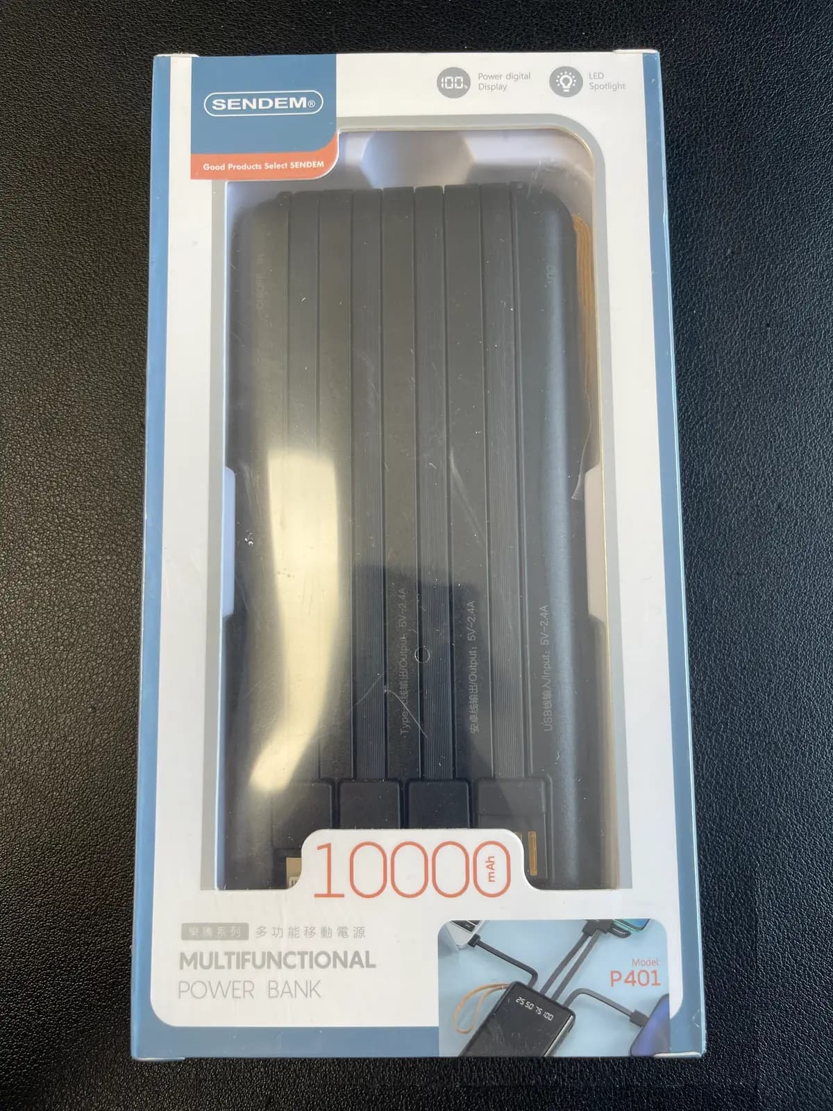 Išorinė baterija Sendem 10000mAah