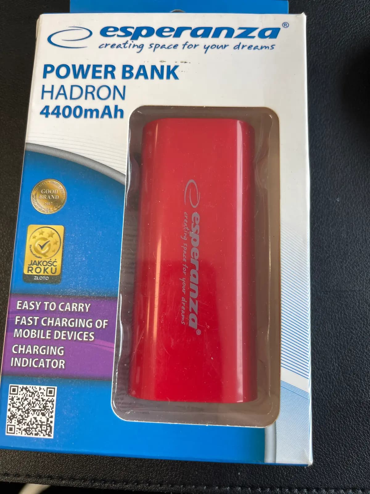 Atsarginis maitinimo šaltinis ("Power Bank") Esperanza 4400mAh