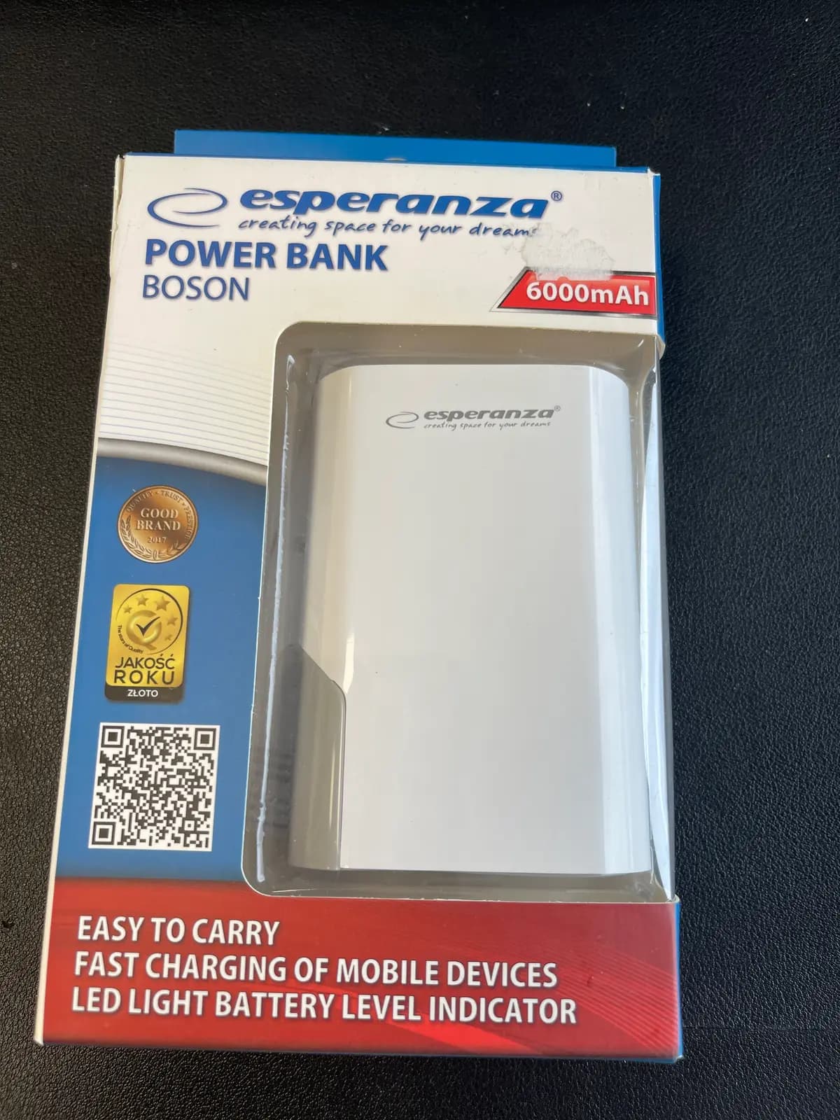 Power Bank Esperanza 6000mAh