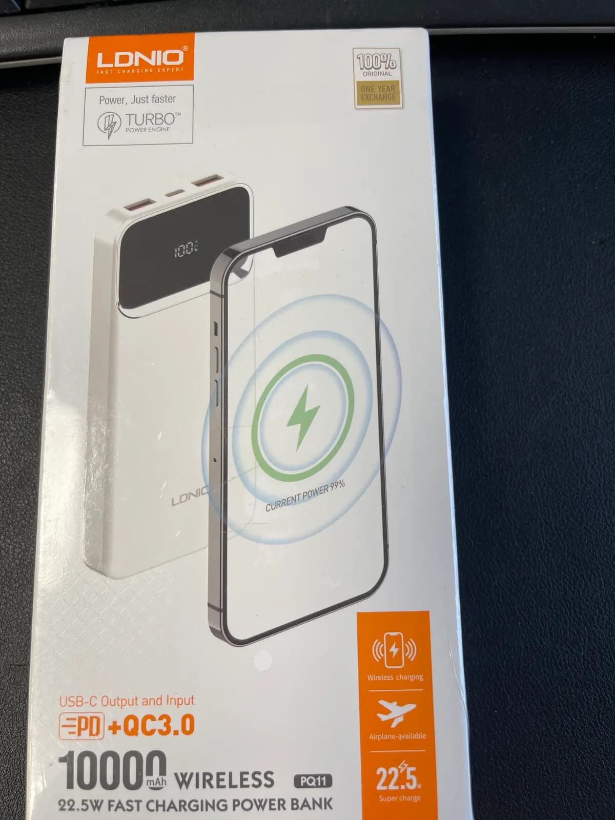 Powerbanka LDNIO PQ11, 15 W, 10000 mAh