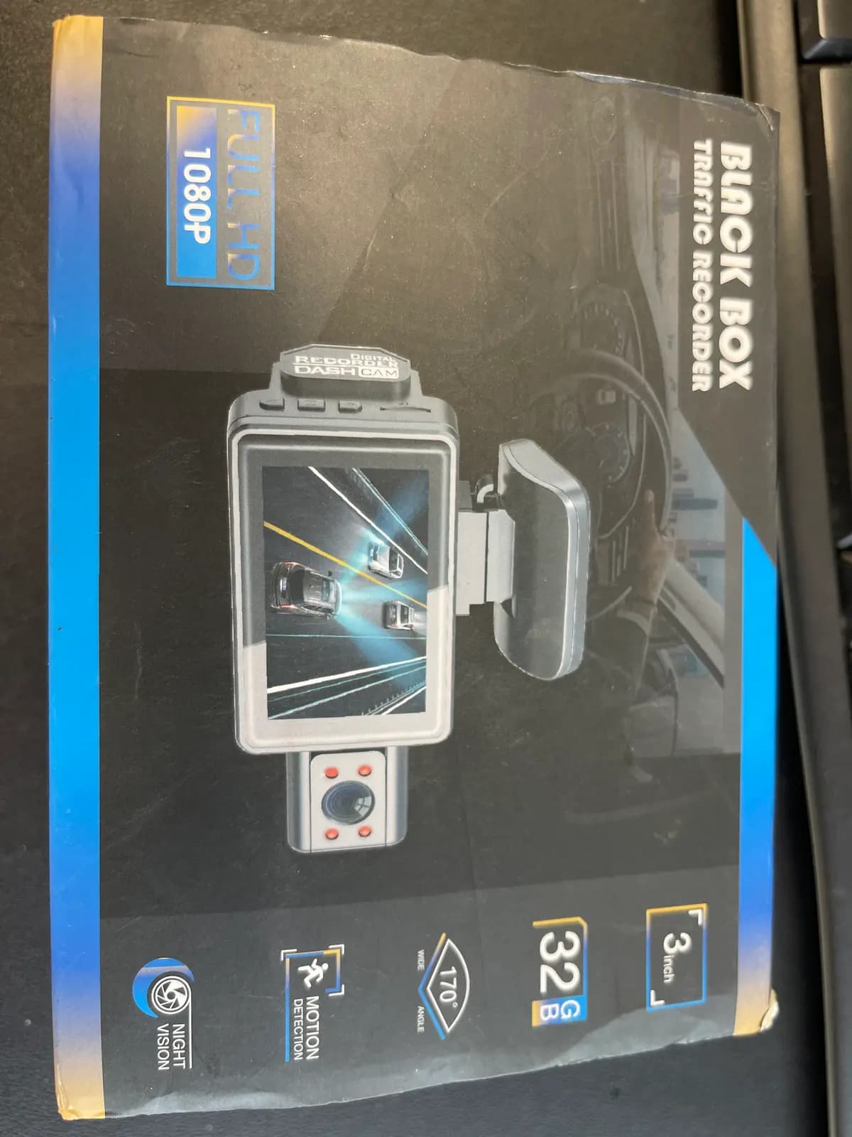 Vaizdo įrašymo įrenginys BlackBox +sd-card 32gb