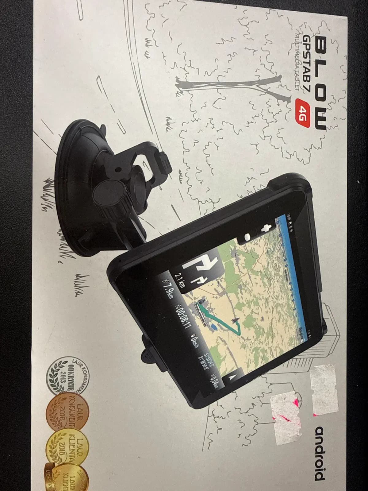 Planšetinis kompiuteris BLOW GPSTAB7 4G 2GB/32GB "Android 11 Go