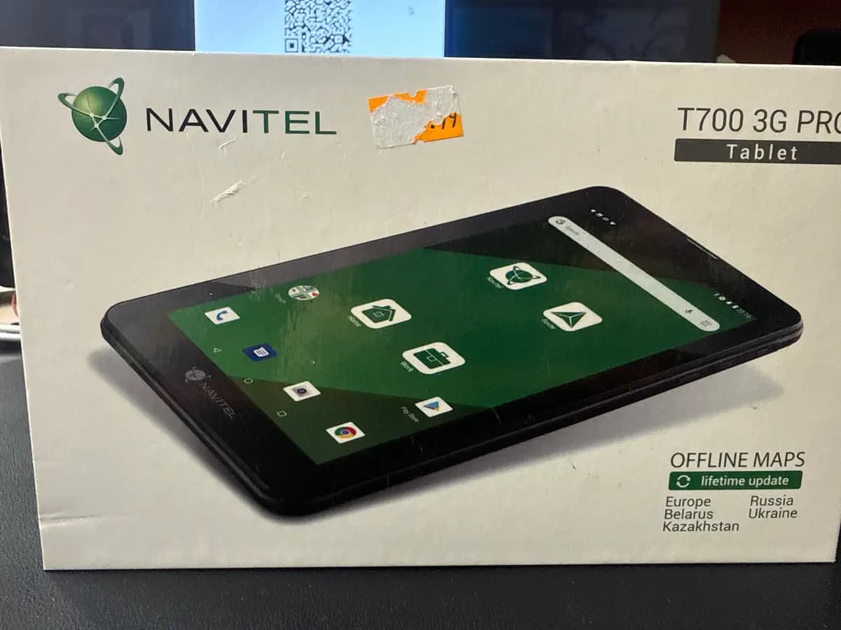 Navitel T700 Navi Tablet 7 1GB 16GB 3G Dual SIM Black planšetinis kompiuteris