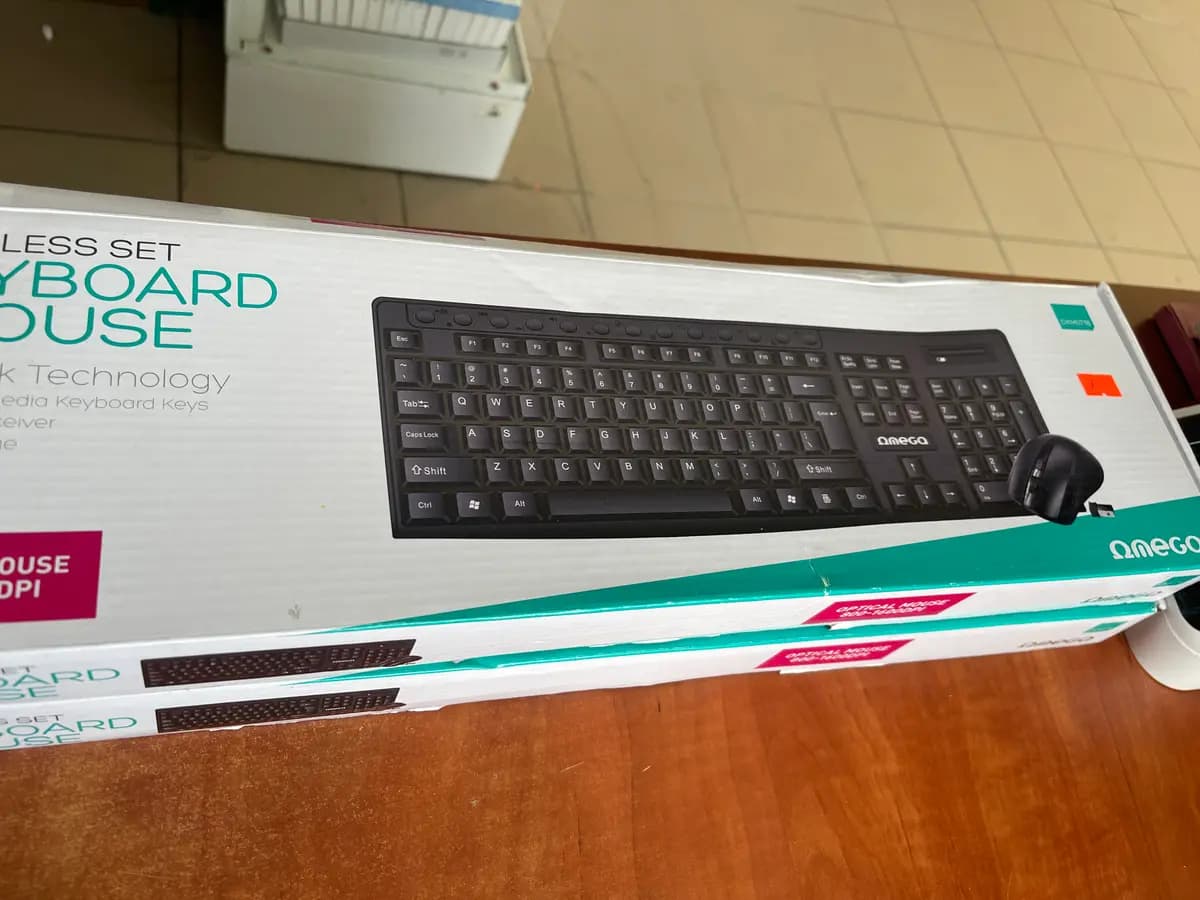 Wireless keyboard+mouse OMEGA