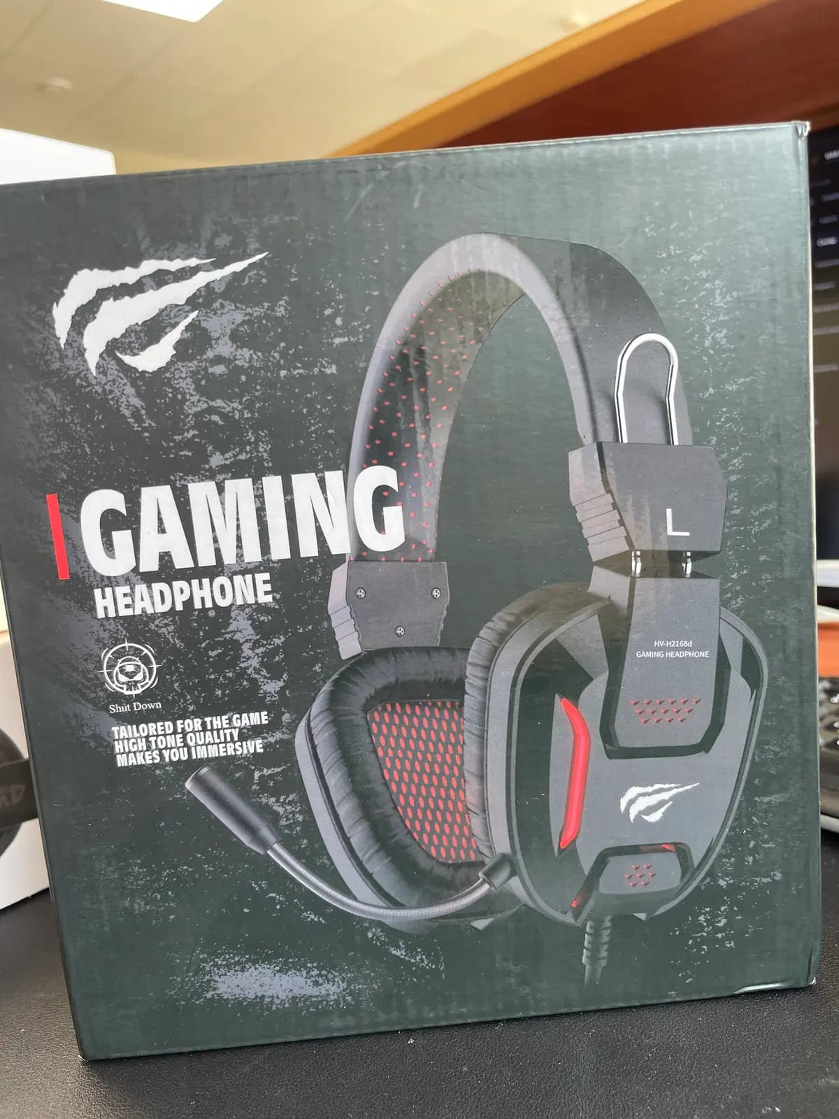 Gaming headphones Havit GAMENOTE H2168D USB+3.5mm