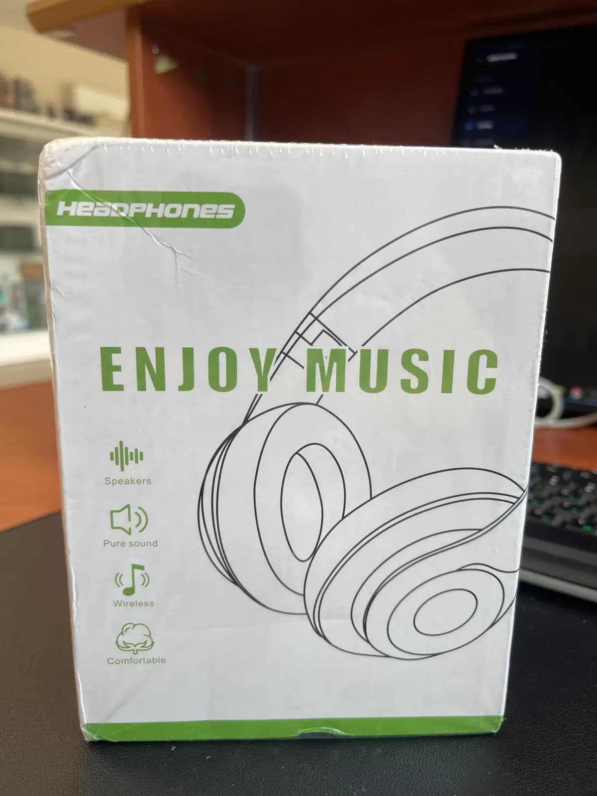 Wireless Headphones M6 Max Pro Enjoy Music Black