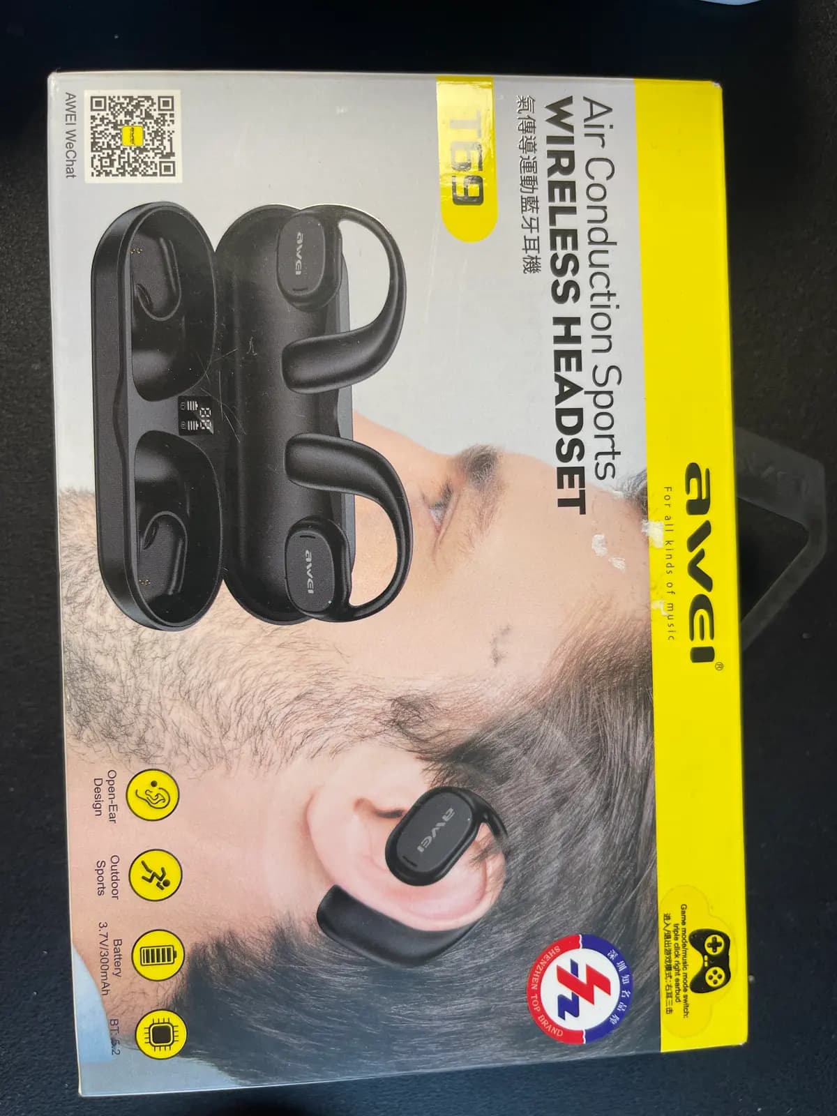 Bluetooth ausines headphones T69 Air Conduction