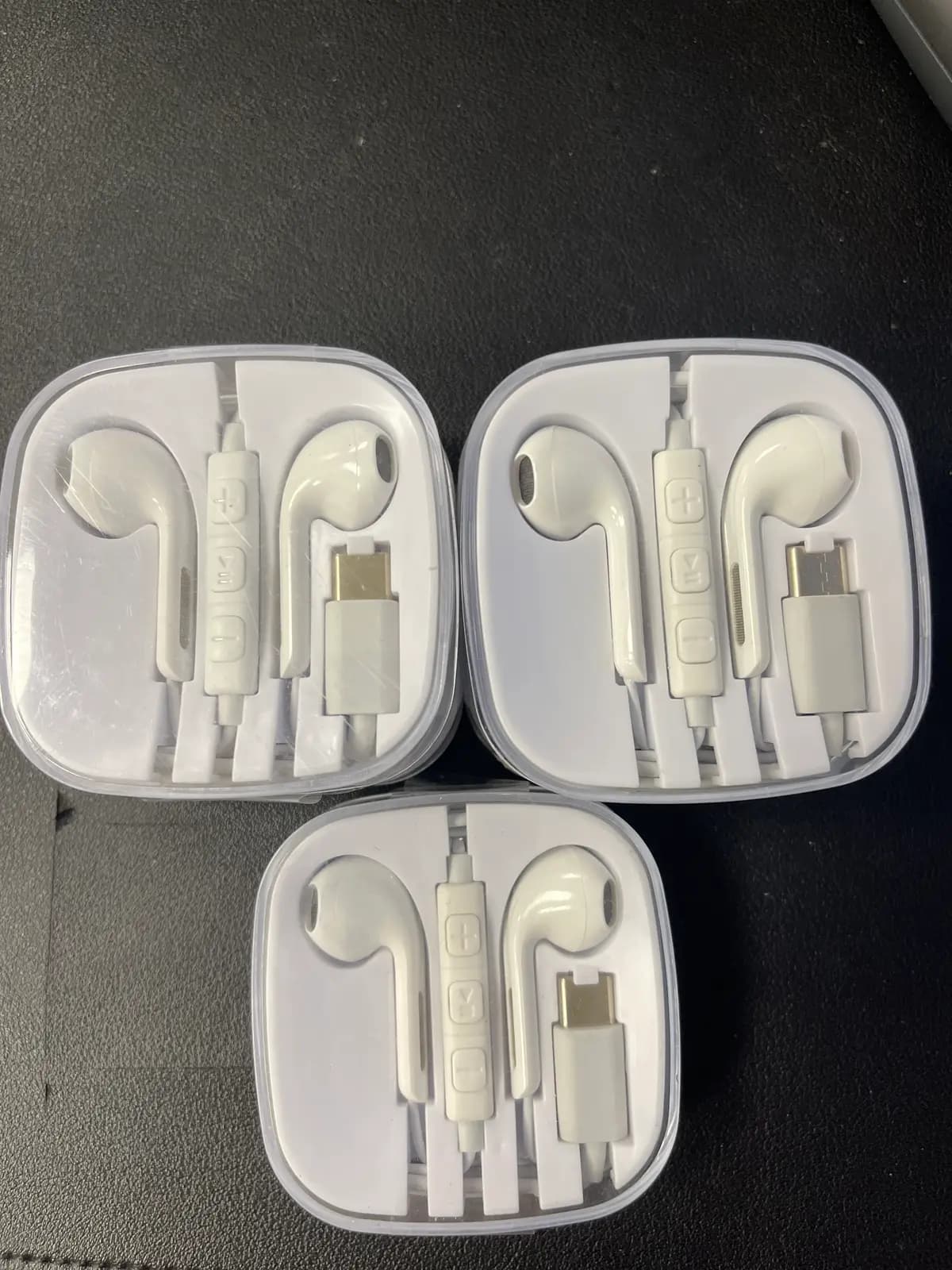 laidinės ausinės su mikrofonu, USB-C