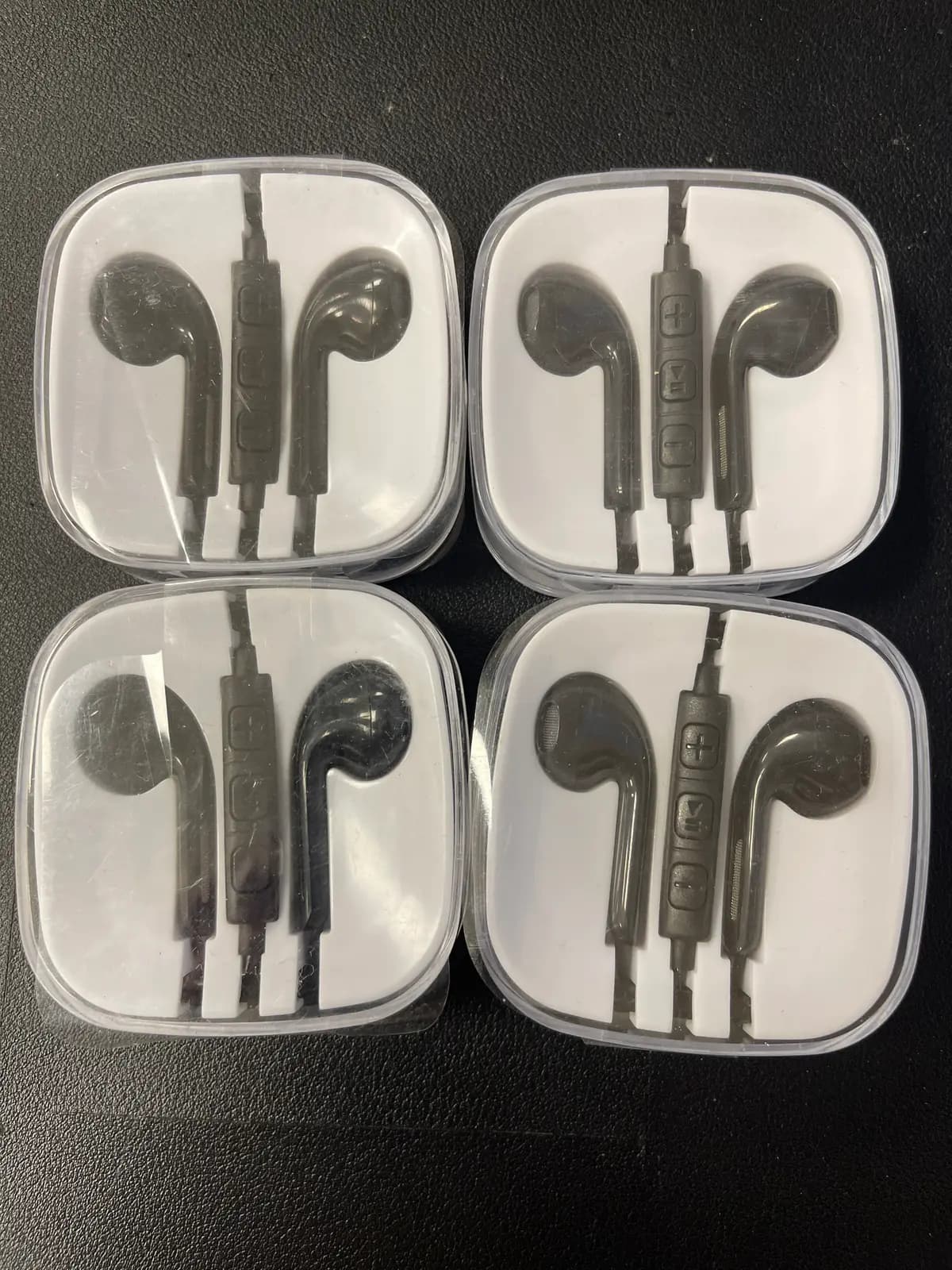 **HR-ME25 stereo ausinės su mikrofonu, „Android“, 3,5 mm jungtis, juodos**