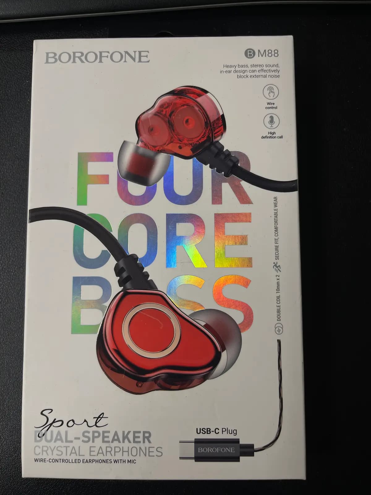 ausines Borofone Ea with microphone Type C