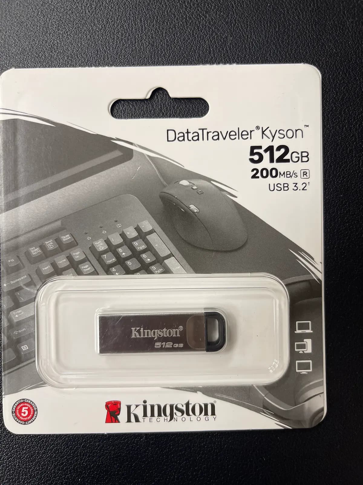 Kingston | USB Flash Drive | DataTraveler Kyson | 512 GB