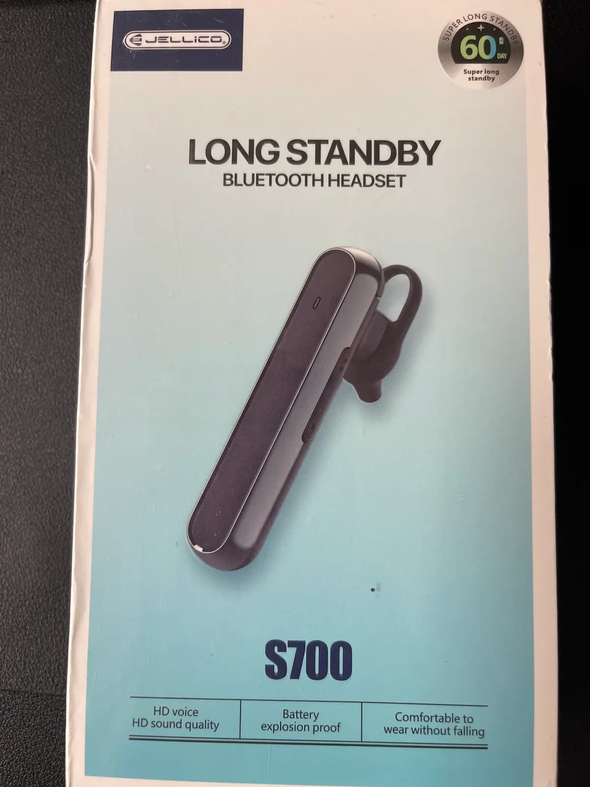Jellico Long Standby BT Headset Bluetooth“ laisvų rankų įranga / ausinė