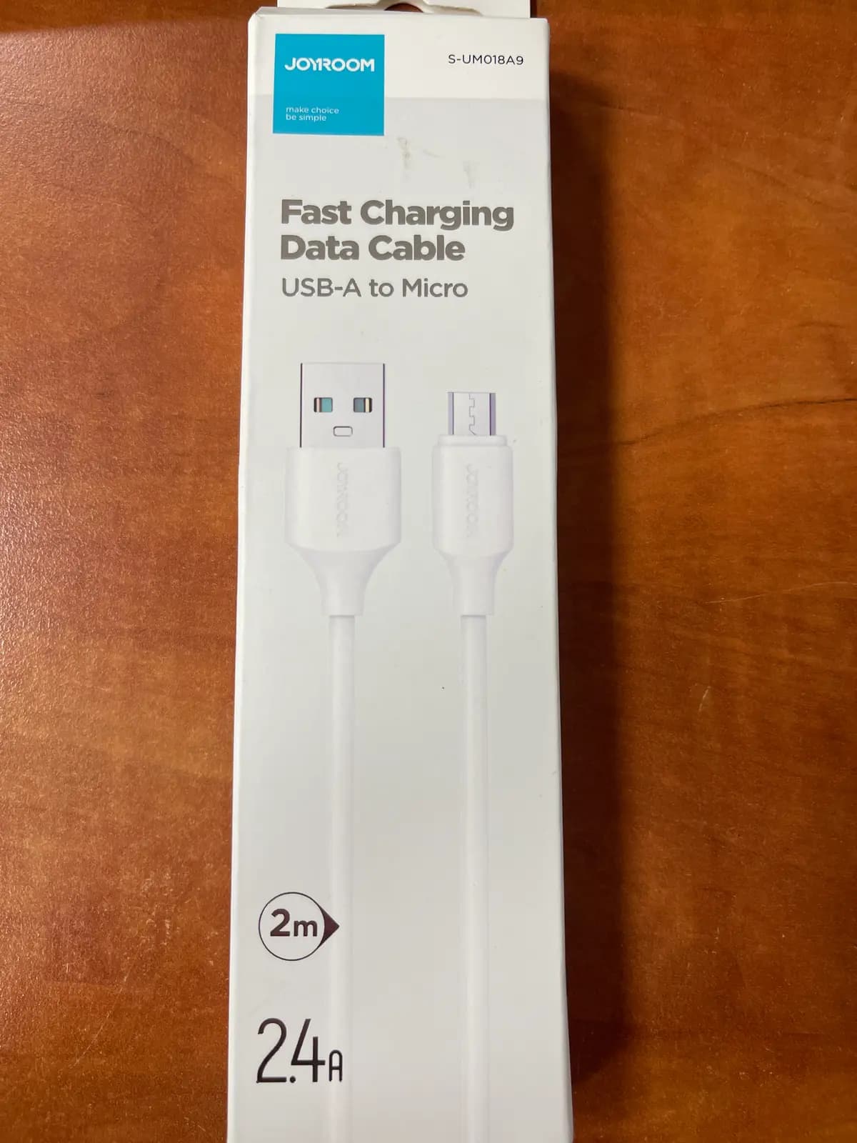 Kabelis Joyroom S-UM018A9 USB to Micro USB, 2.4 A, 2 ...